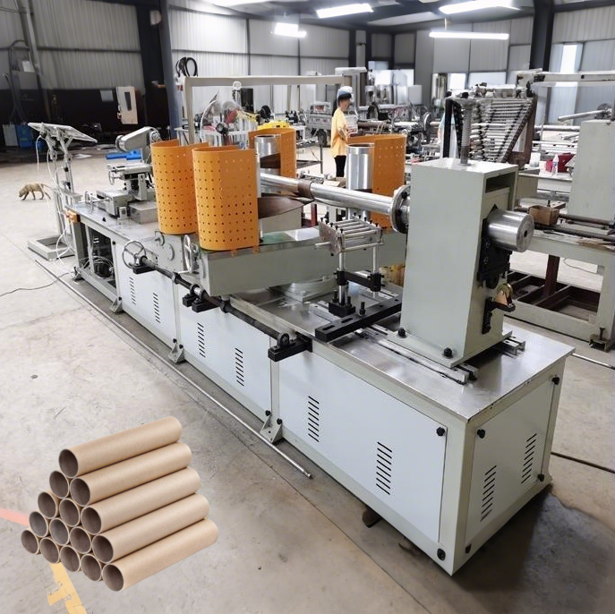 NRC200 Spiral Paper Tube Core Forming Machine - NRC MACHINE