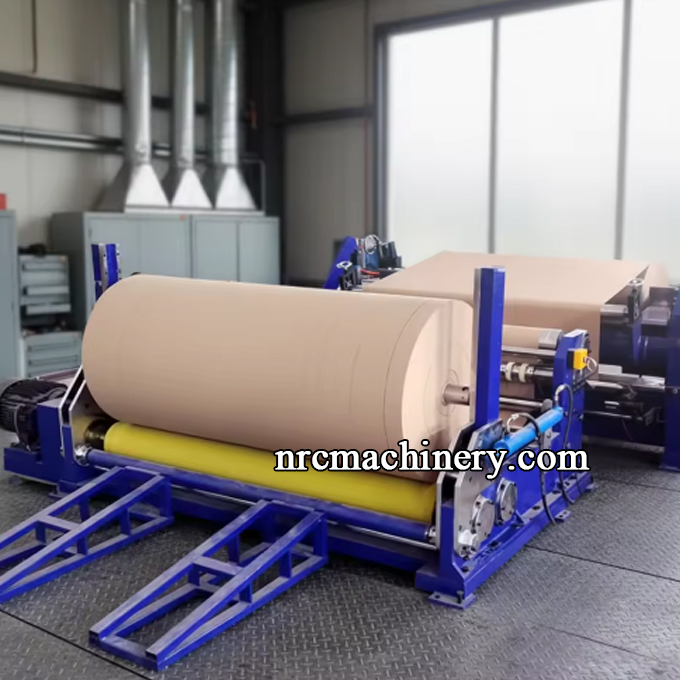 high speed paper roll slitter rewinder - NRC MACHINE