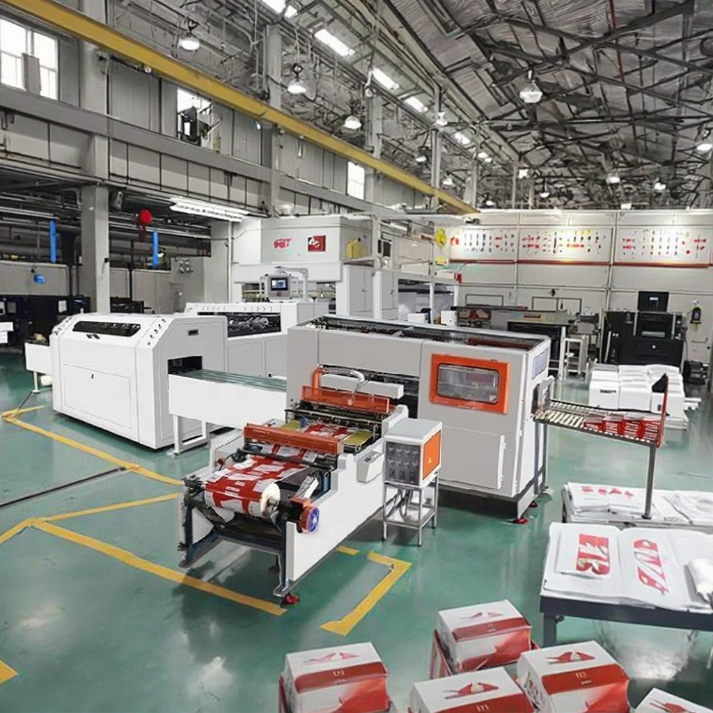Accurate A4 Copy Paper Cutting and Wrapping Machine - NRC MACHINE