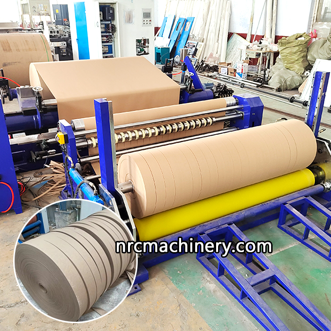 Paper Roll Rippers Paper Roll Cutting Machine Kraft Paper Slitting Rewinder - NRC MACHINE