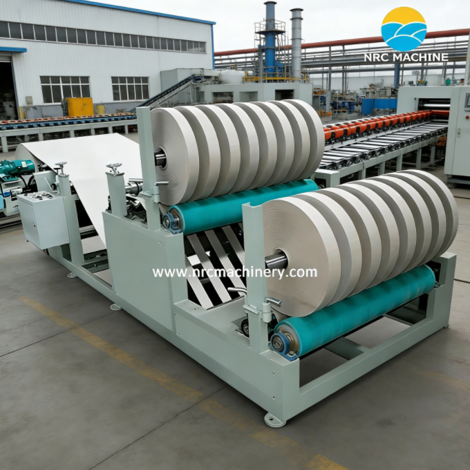 Paper Roll Rippers High Speed Automatic Paper Jumbo Roll Slitter Rewinder - NRC MACHINE