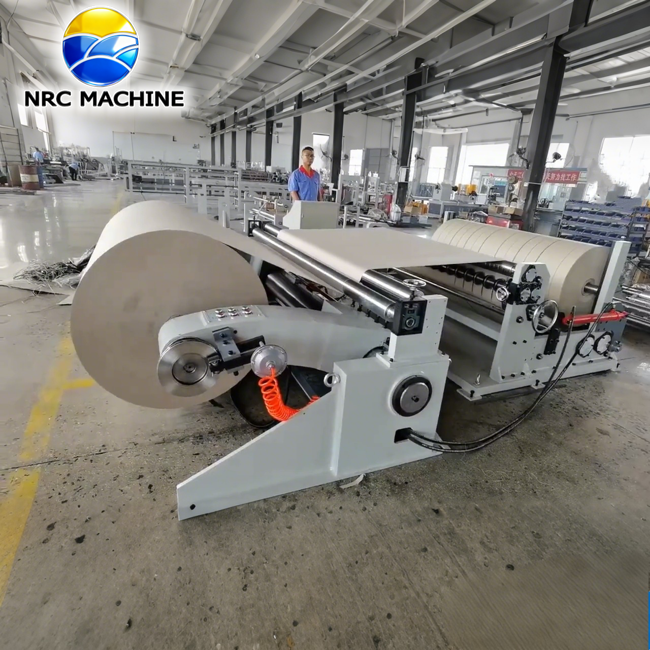 Paper Slitter Rewinder Machine For Sale - NRC MACHINE