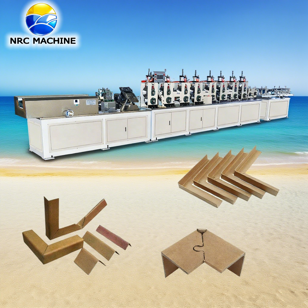 V Shape Paper V Type Paper Edge Protector Machine For Packaging - NRC MACHINE
